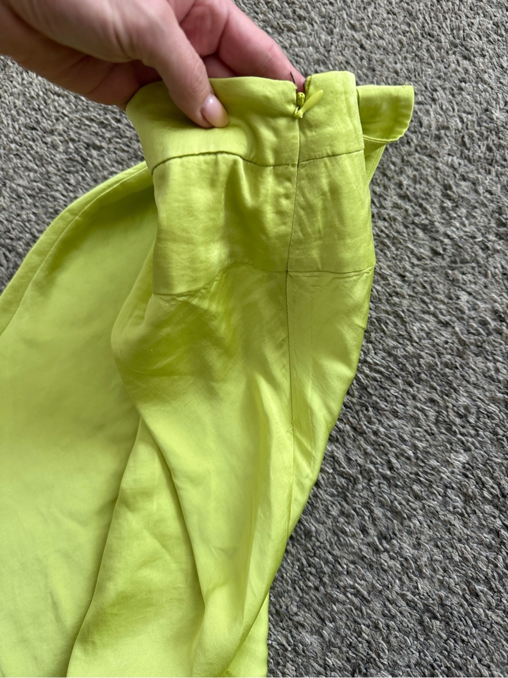 free people normani bias midi skirt jackfruit size 2 - Picture 3 of 4